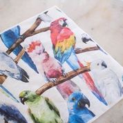 decoupage paper birds