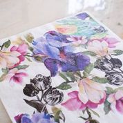 colorful floral rice paper